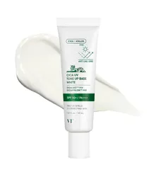 VTCOSMETICS(ブイティコスメテックス) シカ UVトーンアップベース 4種 SPF50+/PA++++ 敏感肌 乾燥肌 スキンケア 化粧下地 UVケア 血色感 透明感 韓国コスメ CICA (ホワイト) [ホワイト]