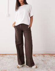 ASOS エイソス メンズ DESIGN リネン素材のワイドレッグスーツ ASOS(スタイル(パンツ)カーゴパンツ)(ズボン・パンツ エイソス メンズ ボトムス カジュアルパンツ ワイドレッグ パンツ スウェットパンツ スキューバ ASOS DESIGN heavyweight super wide leg sweatpants in scubastyle fabric heather Gr ASOS エイソス メンズ DESIGN リネン素材のワイドレッグスーツ ASOS(スタイル(パンツ)カーゴパンツ)(ズボン・パンツ エイソス メンズ ボトムス カジュアルパンツ ワイドレッグ パンツ スウェットパンツ スキューバ ASOS DESIGN heavyweight super wide leg sweatpants in scubastyle fabric heather Gr