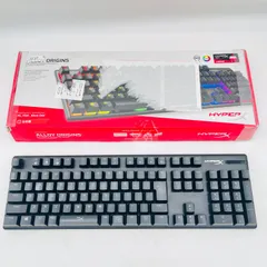 【ジャンク】日本語配列  HyperX Alloy Origins RGB メカニカルゲーミングキーボード HyperXスイッチ ゲーマー向け HX-KB6RDX-JP ( 4P4F6AJ#ABJ )