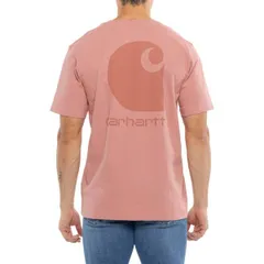カーハート メンズ トップス Tシャツ リラックスフィットール ロゴ グラフィック Carhartt 106149 Big and Tall Relaxed Fit Heavyweight Logo Graphic TShirt Short Sleeve Ro