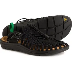 キーン レディース シューズ サンダル Keen Uneek II Convertible Sandals For Women BlackJolly Green ブラック