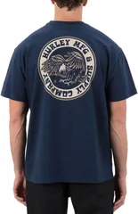 ハーレー メンズ トップス Tシャツ Hurley Mens Eagle Short Sleeve TShirt Night Force