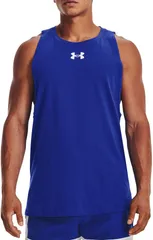 アンダーアーマー メンズ トップス シャツ コットン Under Armour Mens Baseline Cotton Tank Top RoyalWhite ホワイト