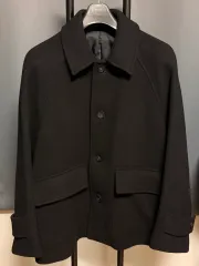 (傷なし良し) メンズコート 2点まとめ (カシミアハーフ ロングコート)