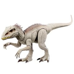 ◆マテル ジュラシックワールド(JURASSIC WORLD) スーパーアクション! ひかる インドミナス・レックス【全長:約60?】 【4才~】 HNT63