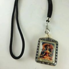 タイ呪物 呪符 ジンジョークカオハン 九尾の狐 プラクルアンネックレス