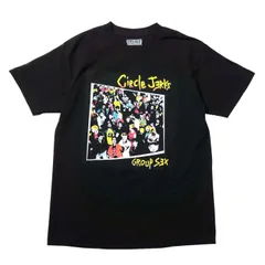【新品】 Circle Jerks Tシャツ Group Sex Black ハードコアパンク 黒 Trust Records 来日 オフィシャル 海外輸入 正規品 送料無料