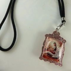 タイ呪物 呪符 ジンジョークカオハン 九尾の狐 プラクルアンネックレス
