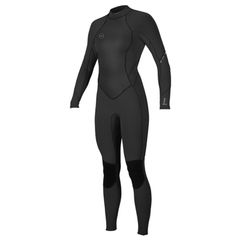 O'Neill Women's Bahia Back Zip Wetsuit, Size 32, Black