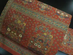 a2508-44 名古屋帯 九寸 美品 正絹 着物 名古屋仕立て 全通