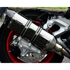 xjr400 4hm マフラーファイターゼロ管 fighter zero管 - メルカリ