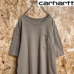 人気 カーハートcarhartt ポケットTシャツ アメカジ ＸＬ相当