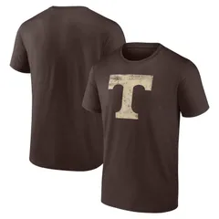 ファナティクス メンズ トップス Tシャツ Mens Fanatics Brown Tennessee Volunteers Express TShirten Brown ブラウン