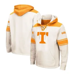 コロシアム メンズ トップス Tシャツ トール レース パーカー Mens Colosseum Cream Tennessee Volunteers Big Tall Hockey LaceUpullover Hoodie Ten Beige ベージュ