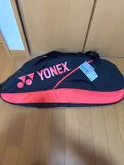 【未使用品】YONEX ヨネックス ラケットバッグ BAG2132R ブラック レッド テニス 6本用