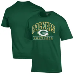 チャンピオン メンズ トップス Tシャツ Mens Champion Green Bay Packers Football TShirt Pkr Green グリーン