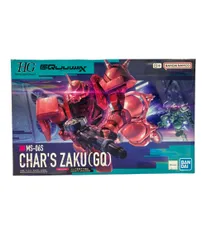 美品 バンダイ 機動戦士ガンダム ジークアクス HG 1/144 シャア専用ザク（GQ） プラモデル