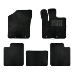 スズキ アルト ラパン ALTO Lapin 互換 フロアマット ブラック 1台分 エコノミシリーズ (H27.6～) HE33S 2WD車のみ適合 (c-js-su-rpn2706db) 