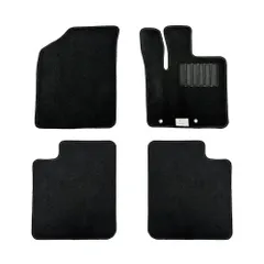 スズキ アルト ALTO 互換 フロアマット ブラック 1台分 エコノミシリーズ (R3.12～) HA37S HA97S 2WD 4WD ガソリン ハイブリッド車共に適合 (c-js-su-alto0312db) 