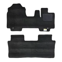 スズキ スペーシア カスタム Spacia Custom 互換 フロアマット ブラック 1台分 エコノミシリーズ (R5.11～) MK54S MK94S 全グレード共通 (c-js-su-spacia0511db) 