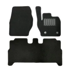 日産 サクラ SAKURA 互換 フロアマット ブラック 1台分 エコノミシリーズ (R4.5～) B6AW 標準仕様車 (c-js-nm-saev0405db) 