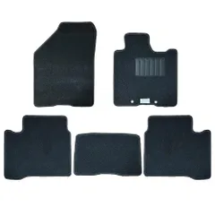 スズキ 新型 スイフト SWIFT 互換 フロアマット ブラック 1台分 エコノミシリーズ (R5.12～) ZCDDS ZDDDS ZCEDS ZDEDS 全グレード共通 (c-js-su-swift0512db) 