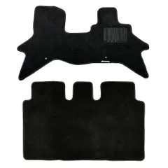 スズキ エブリイ ワゴン EVERY WAGON 互換 フロアマット ブラック 1台分 エコノミシリーズ (H27.2～) DA17W AT車 全車共通 (c-js-su-every2702wdb) 