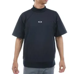 新品 [オークリー] SS MOCK PULLOVER 2.0 メンズ FOA408143 (02E) BLACKOUT US M サイズ (日本 L サイズ相当)