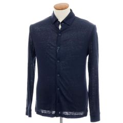 中古】キートン Kiton クワトロピエゲ シルク 小紋柄ネクタイ イエロー