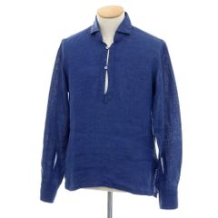 中古】キートン Kiton クワトロピエゲ シルク 小紋柄ネクタイ イエロー