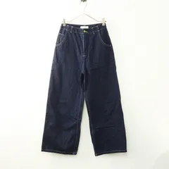 ジョンブル JOHNBULL JL231P15 11オンスデニムチューブパンツ S＼ネイビー コットン ヘンプ ワイド【2400014782981】