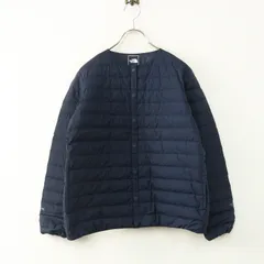 美品 ザノースフェイス THE NORTH FACE ウィンドストッパーゼファーシェルカーディガン M＼ネイビー ダウンジャケット【2400014843804】
