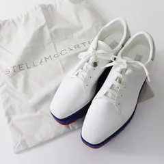 美品 試着のみ ステラマッカートニー Stella McCartney ELYSE エリス プラットフォームスニーカー 36＼ホワイト 23cm【2400014725520】