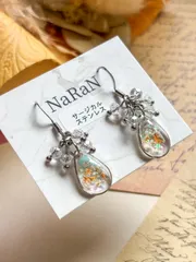 547≫氷のようなレジンピアス　イヤリング