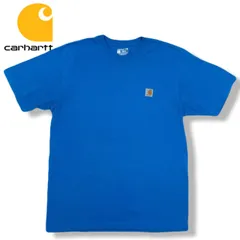 carhartt カーハート L ブルー K87 ポケット Tシャツ アメカジ