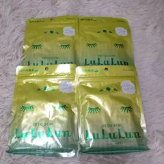 ルルルン 4袋 瀬戸内限定 レモンの香り シートマスク フェイスマスク パック 7枚入