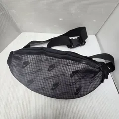 3 S02557 NIKE ナイキ メッシュ ボディバッグ グレー クロスボディ ショルダーバッグ  鞄