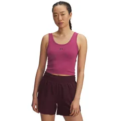 アンダーアーマー レディース トップス Tシャツ Womens Under Armour Vanish Seamless Tank Top Fuchsia Dusk フューシャ