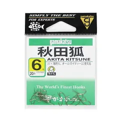 がまかつ 秋田狐 ６号 茶【ゆうパケット】のサムネイル