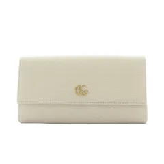 グッチ GUCCI GGマーモント ダブルG コンチネンタルウォレット 長財布 二つ折り レザー 白 ホワイト 456116 /AN17 ■OH