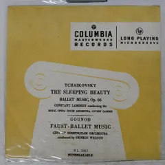 米 US盤 GEORGE WELDON/TCHAIKOVSKY:SLEEPING BEAUTY/GOUNOD:FAUST-BALLET MUSIC/WESTMINSTER WL5013 LP