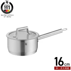 WMF コンフォートライン ソースパン 片手鍋 16cm W0731166040 IH対応 ガス火対応 ふた付き 食洗機対応 オーブン対応 調理器具のサムネイル