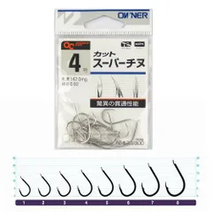 オーナー カット スーパーチヌ ４号 白【ゆうパケット】のサムネイル