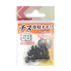 カツイチ チヌ専用オモリ 5B【ゆうパケット】のサムネイル