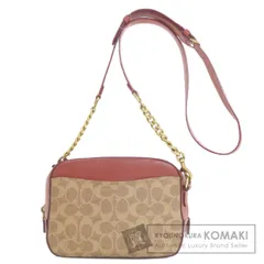COACH コーチ 31208 シグネチャー ショルダーバッグ PVC レディース [中古]