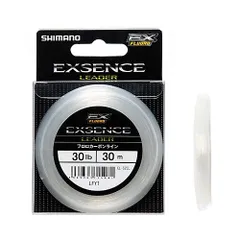 シマノ エクスセンス リーダー ＥＸ フロロ ＣＬ－Ｓ２３Ｌ ３０ｍ ３０ｌｂ クリア【ゆうパケット】