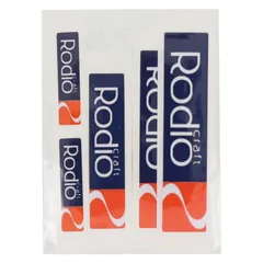 ロデオクラフト ミニステッカーセット ネイビー【ゆうパケット】