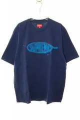 シュプリーム SUPREME 22SS INK BLOT S/S TOP TEE BLUE M インクブロット トップ Tシャツ 半袖 ブルー 【ブランド古着ベクトル】【中古】☆AA★250823