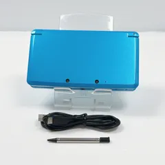 極美品 ニンテンドー 3DS ライトブルー 遊べるセット 動作確認済み ds 3ds 3DS 任天堂 管理番号M1473