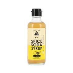 富士山レモン スパイスソーダシロップ 200 ml｜山梨産柑橘×スパイス｜炭酸・ハイボール対応のサムネイル